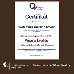 Získali jsme certifikát „Q – Pečujeme o&nbsp;kvalitu“